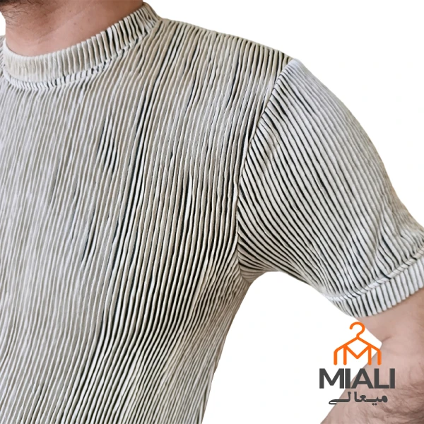 تیشرت مردانه رنگ کرم