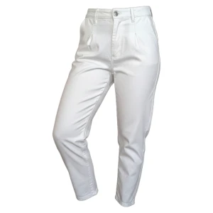 قیمت شلوار جین زنانه مام استایل سفید